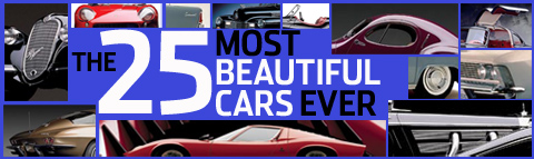 25 most beautiful cars